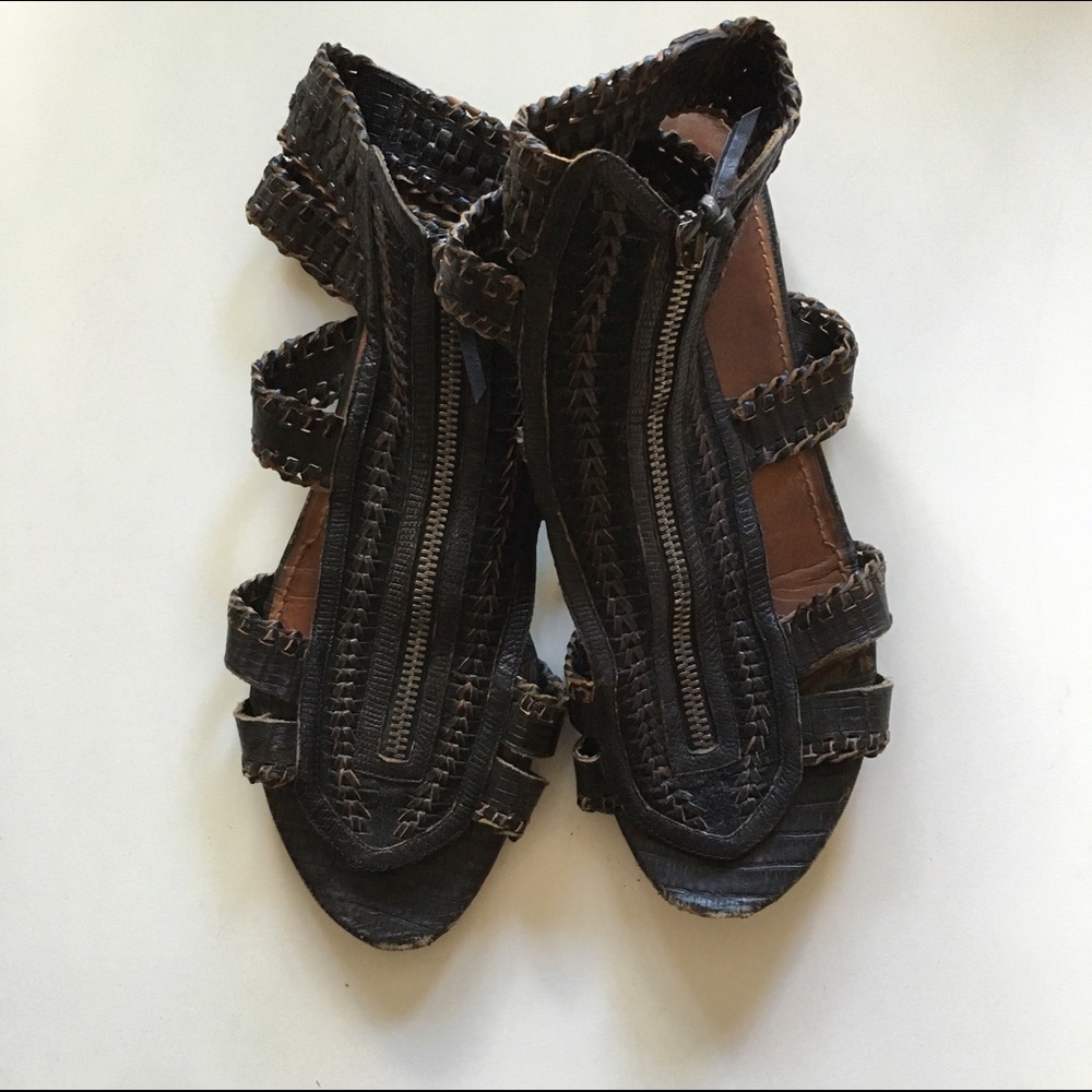 Givenchy woven gladiator sandals
